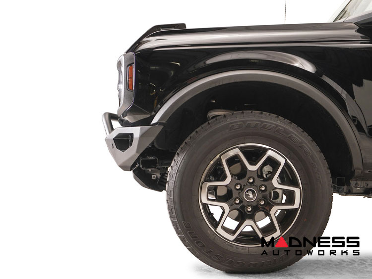 Ford Bronco Front Bumper - Fab Fours - Vengeance - w/ Guard